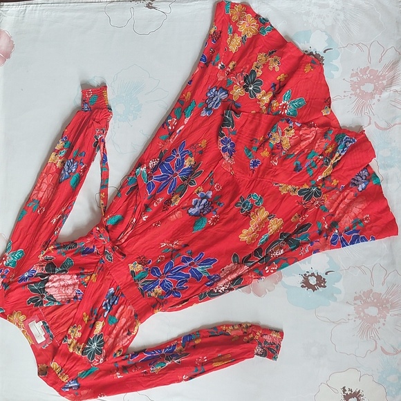 Anthropologie wrap midi dress - Picture 5 of 16